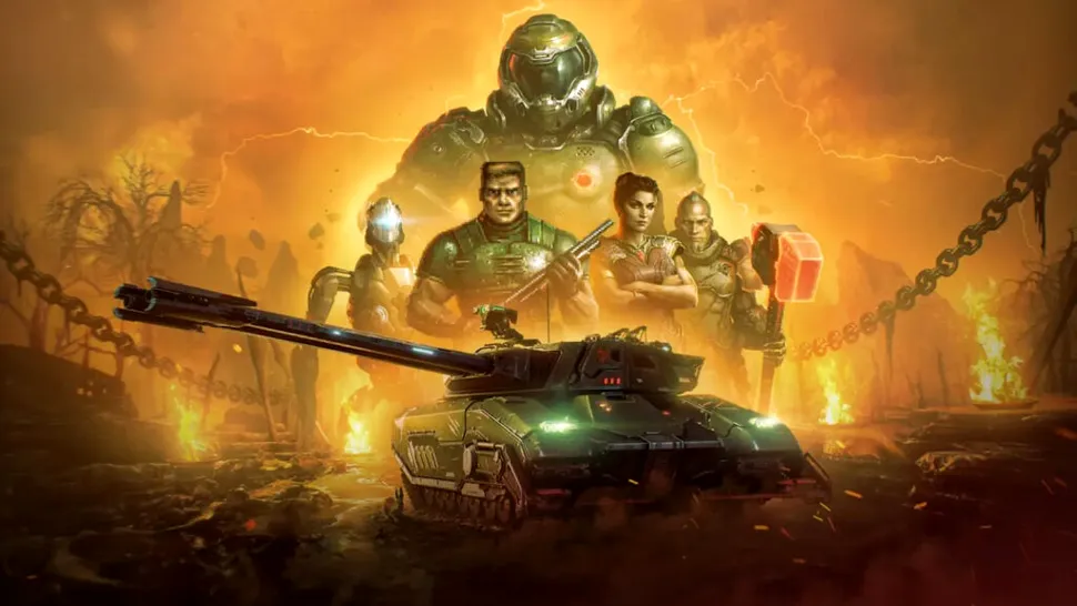 World of Tanks se dezlănțuie cu un Battle Pass special inspirat din seria DOOM