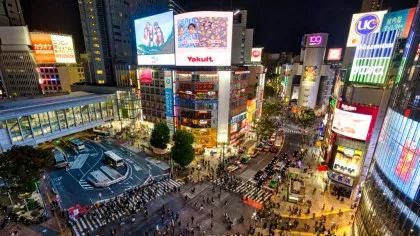 Unde este cea mai aglomerată trecere de pietoni din lume?