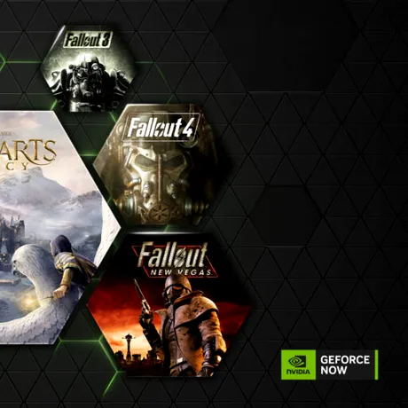 Fallout: New Vegas și Hogwarts Legacy, disponibile acum pe GeForce Now