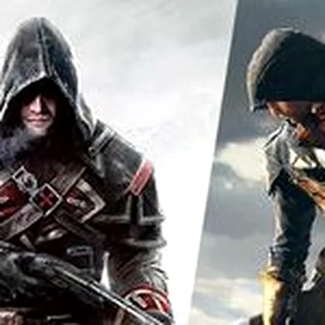 Assassin’s Creed Unity şi Rogue – ultimele trailere înainte de lansare