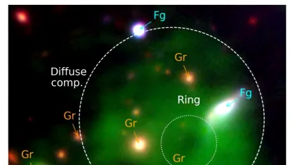 Astronomii ar fi descoperit cel mai mic cerc radio ciudat