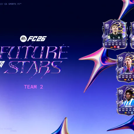 EA SPORTS FC 26 se pregătește de Echipa 2 a Future Stars, prezentând noua generație de talente fotbalistice mondiale