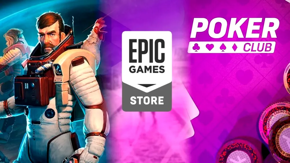 Breathedge și Poker Club, jocuri gratuite oferite de Epic Games Store