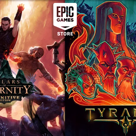 Pillars of Eternity și Tyranny, jocuri gratuite oferite de Epic Games Store