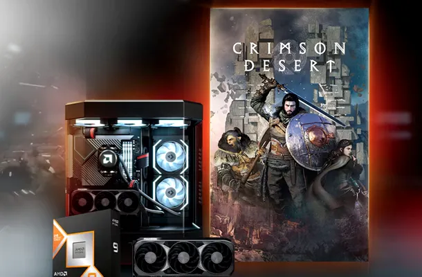 Crimson Desert AMD Game Bundle: primiți jocul gratuit la achiziția anumitor componente AMD