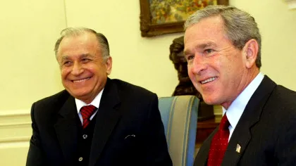 Vizita lui Ion Iliescu la Washington, unul dintre momentele de glorie din cariera sa politică