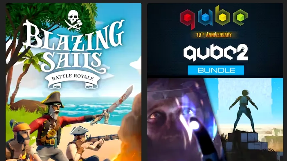 Blazing Sails și Q.U.B.E. Ultimate Bundle, jocuri gratuite oferite de Epic Games Store