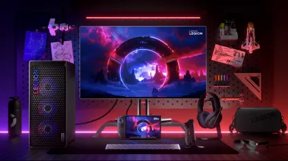 FOTO Lenovo prezintă un concept de laptop de gaming ce ecran rulabil / Lenovo Legion Pro Rollable are un ecran de până la 24 inch / Lansările Lenovo de la CES Las Vegas 2026