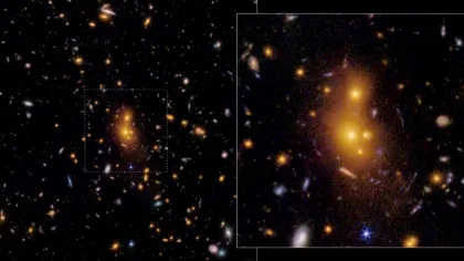 Telescopul James Webb a descoperit o structură cosmică masivă care sfidează cunoștințele actuale