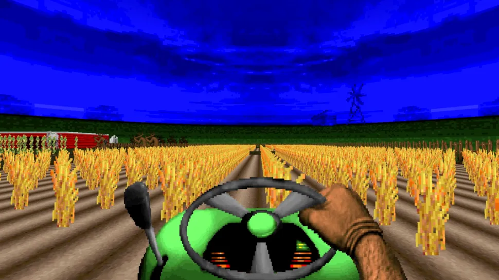 Un hacker a compromis un tractor John Deere apoi a instalat jocul Doom pe el