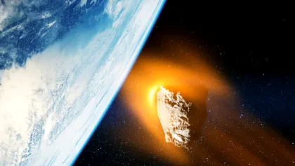 Cum ar fi putut asteroizii să aprindă scânteia vieții pe Pământ?