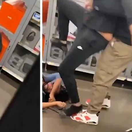 VIDEO: Două femei s-au bătut într-un supermarket pentru o consolă PS5