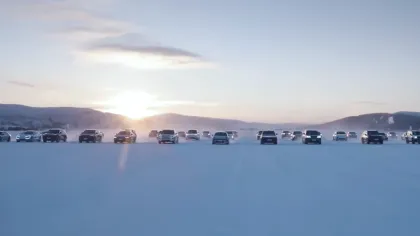 VIDEO Test de Cartea Recordurilor în China / 67 de mașini electrice au fost testate în condiții de iarnă extremă
