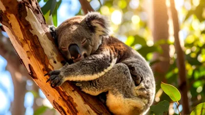 Test de cultură generală. De ce koala îmbrățișează mereu copacii?