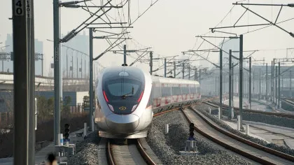 Vasta reţea feroviară de mare viteză din China a depăşit 50.000 de kilometri
