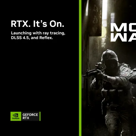 Call of Duty: Modern Warfare 4 se va lansa cu DLSS 4.5. Un nou driver GeForce Game Ready este disponibil