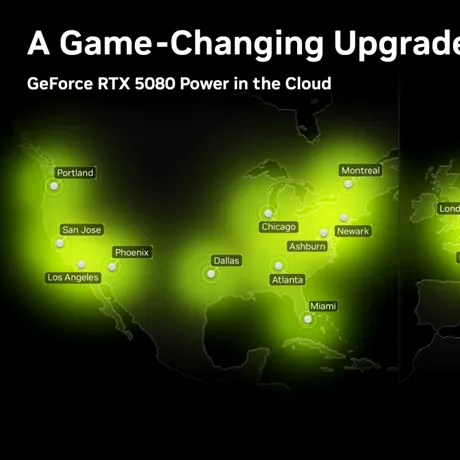 GeForce Now: NVIDIA finalizează implementarea RTX 5080 în cloud la nivel gobal