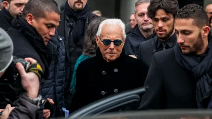 Lecții de la Giorgio Armani. „Inteligența este elegantă. Prostia, nu.”