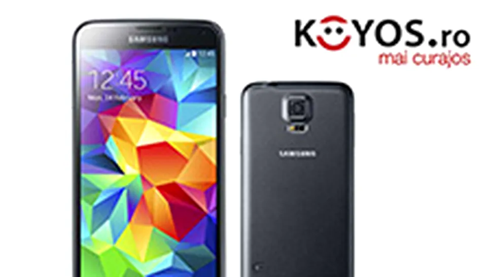 (P) Koyos are în stoc Samsung Galaxy S5, varianta cu 16GB LTE la un super preţ