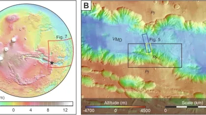 Noi dovezi arată că Marte a fost o „planetă albastră” cu mult timp în urmă