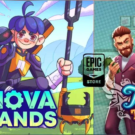 Nova Lands și Tattoo Tycoon, jocuri gratuite oferite de Epic Games Store
