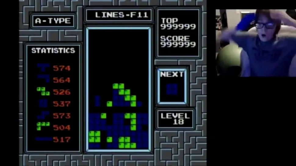 Un puști american de 13 ani este prima ființă umană care a terminat jocul Tetris
