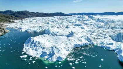 Ce a descoperit o echipă de cercetători în structura termică de sub Groenlanda?