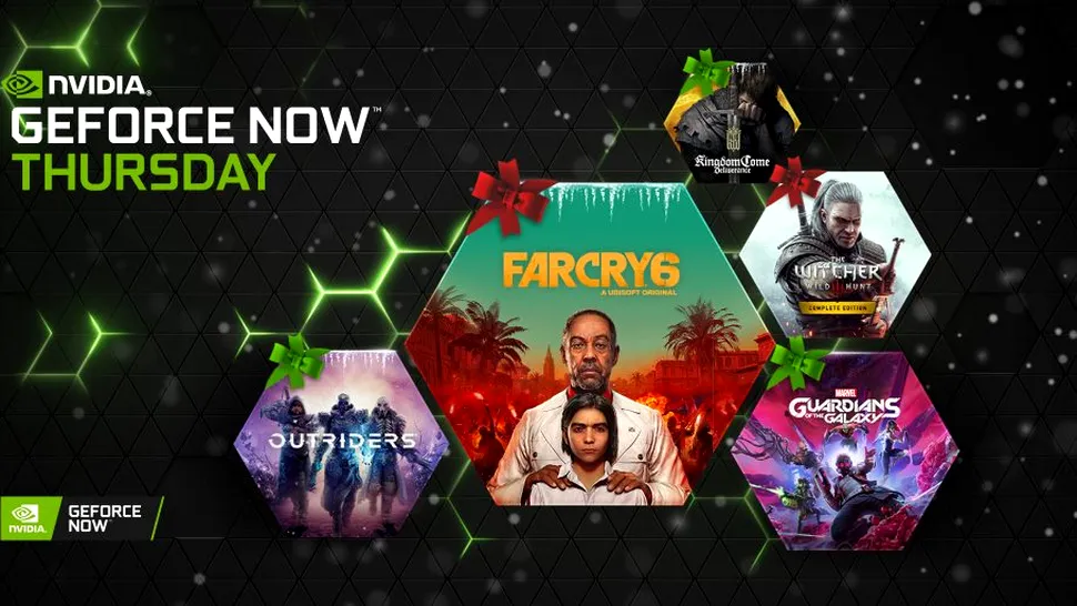 Șase jocuri noi pe GeForce Now și carduri digitale cadou