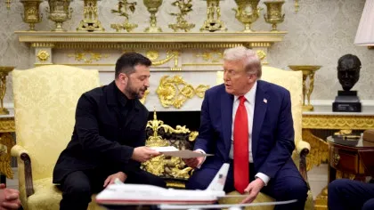 Donald Trump spune că „a cam stabilit” întâlnirea dintre Vladimir Putin și Volodomir Zelenski