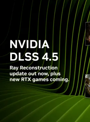 NVIDIA a lansat DLSS 4.5 Ray Reconstruction. Este deja disponibil în 30 de jocuri și RTX Remix