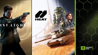 007 First Light și World of Tanks: HEAT, disponibile acum și în cloud, prin GeForce Now
