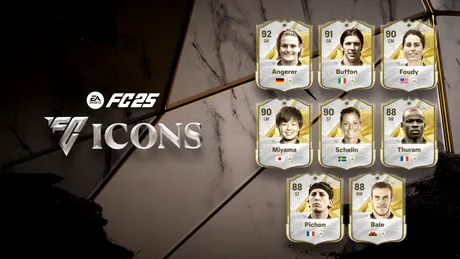 EA a dezvăluit fotbaliștii ICONS pentru EA SPORTS FC 25