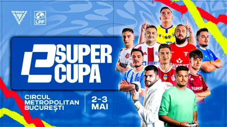 eSupercupa la Circul Metropolitan București: cei mai buni 8 jucători de fotbal virtual din țară se luptă pentru calificarea în eChampions League