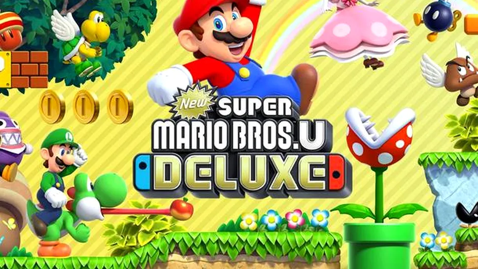 New Super Mario Bros. U Deluxe Review: platforming pentru toată lumea