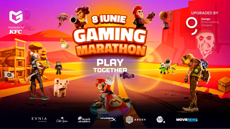 Gaming Marathon se întoarce sâmbătă, 8 iunie 2024