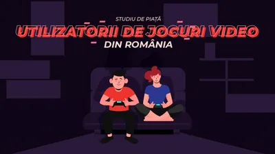 Aproape 8 milioane de români joacă jocuri video. Ce platforme sunt preferate și câți bani cheltuie românii pe jocuri