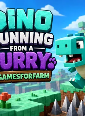 Dino running from a FURRY, joc gratuit disponibil prin Steam