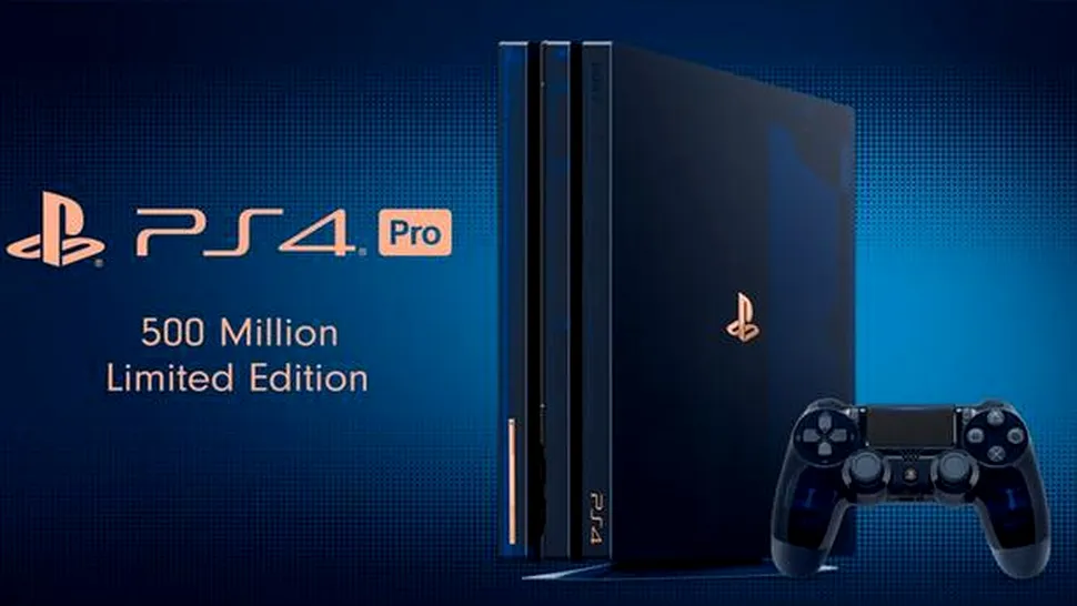 Peste 500 de milioane de console PlayStation vândute, ediţie specială de PS4 Pro
