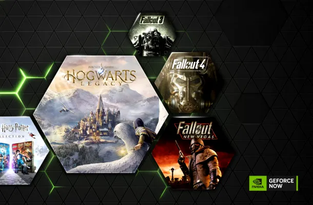 Fallout: New Vegas și Hogwarts Legacy, disponibile acum pe GeForce Now
