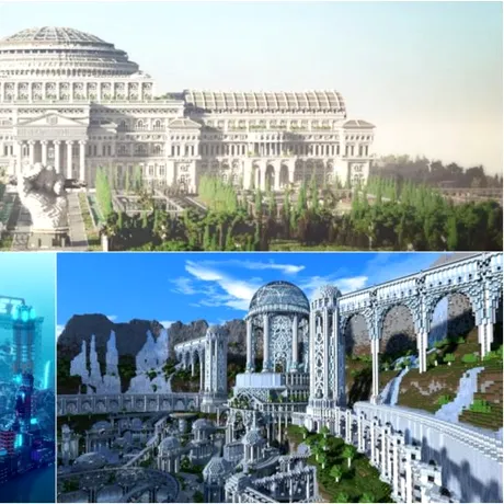 Minecraft la 10 ani: 6 dintre cele mai impresionante construcții realizate în joc