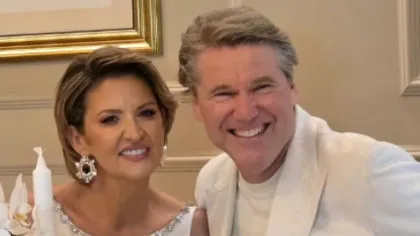 FOTO. Florin Răducioiu s-a însurat cu Andreea Albăstroiu, femeia cu 10 ani mai tânără de care se despărțise la un moment dat