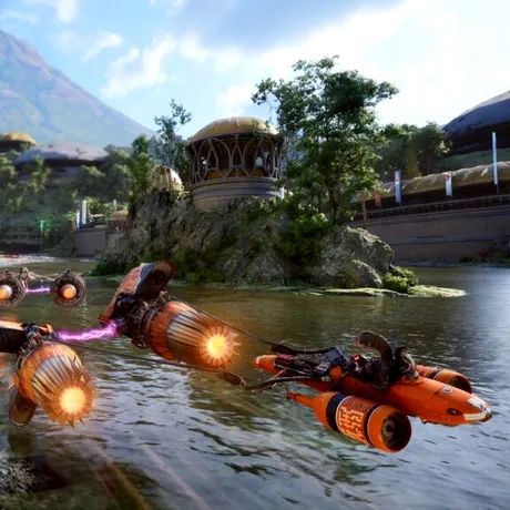 Video: 12 minute de gameplay 4K din Star Wars: Galactic Racer
