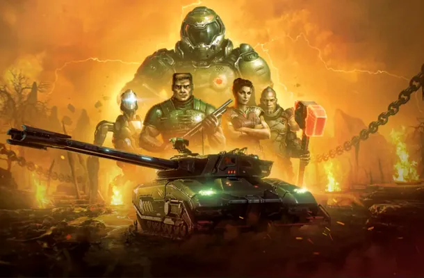 World of Tanks se dezlănțuie cu un Battle Pass special inspirat din seria DOOM