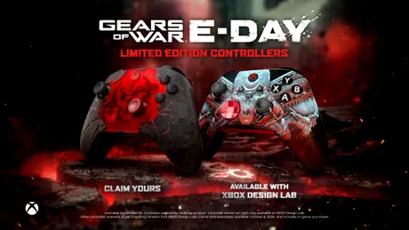 Xbox pregătește ediții limitate de controllere Gears of War: E-Day