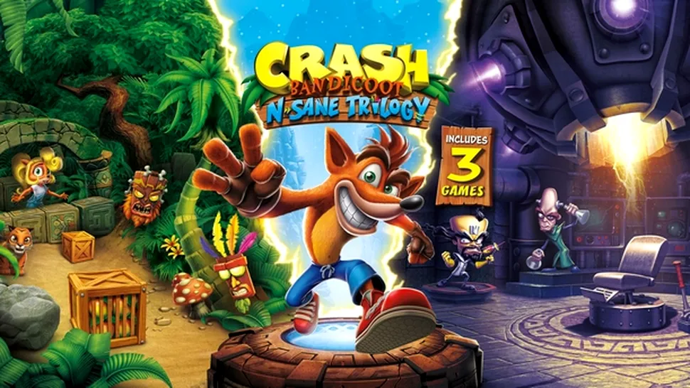 Crash Bandicoot N. Sane Trilogy primeşte un nou nivel gratuit