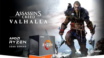 Assassin’s Creed Valhalla, gratuit cu noile procesoare AMD Ryzen