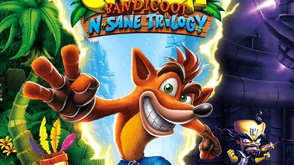 Crash Bandicoot N.Sane Trilogy vine pe Xbox One, Nintendo Switch şi PC