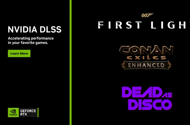DLSS confirmat pentru Dead As Disco, Star Wars: Galactic Racer și 007 First Light