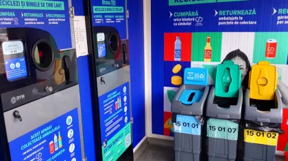 Românii au returnat mai multe ambalaje SGR în primele 8 luni ale anului 2025 decât în tot 2024