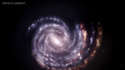 Calea Lactee ar putea fi mai mare decât au estimat astronomii